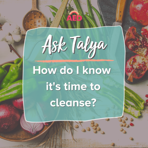 how do I know I need to cleanse?